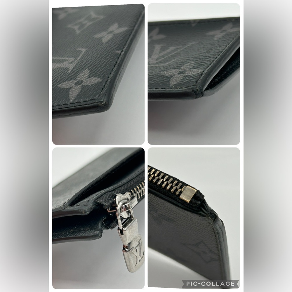 Authentic Louis Vuitton Monogram Eclipse Reverse … - image 8